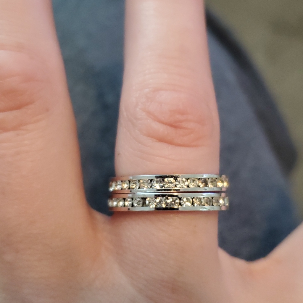 Stackable Rhinestone Rings